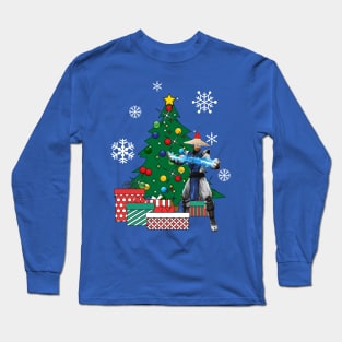 Raiden Around The Christmas Tree Mortal Kombat Long Sleeve T-Shirt